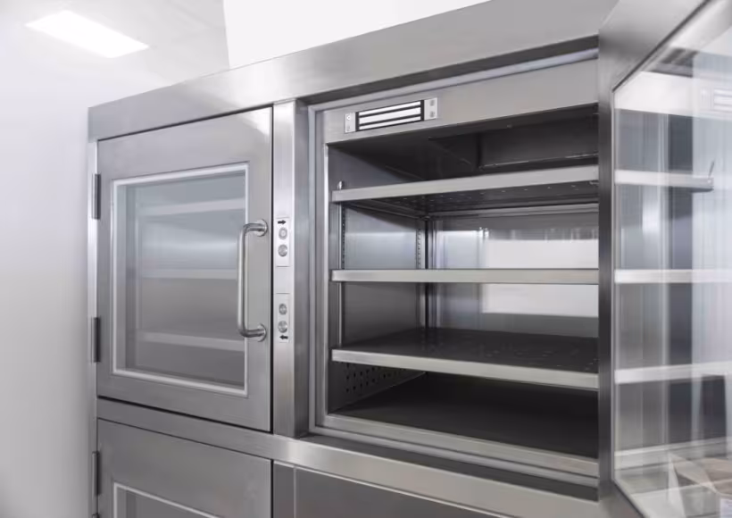 Inox pass boxen voor gebruik in cleanrooms